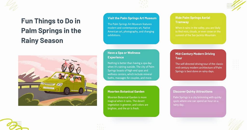 Fun Things to Do in Palm Springs During the Rainy Season