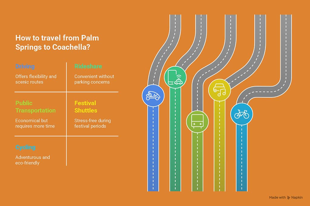 how to get to coachella from palm springs