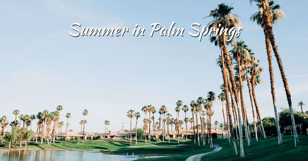 Summer in Palm Springs