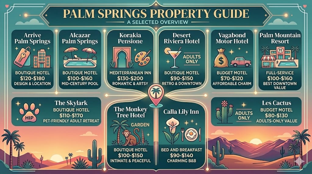 Budget Hotels In Palm Springs