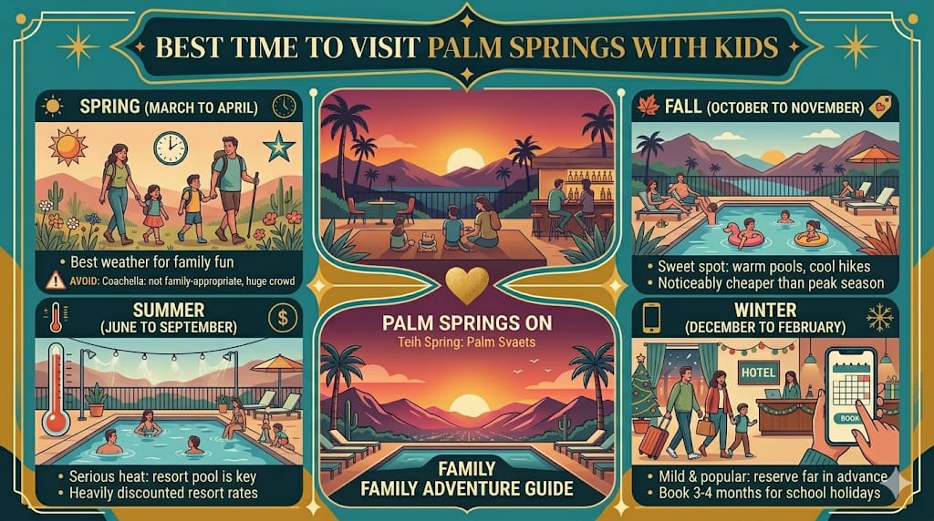 Best Time to Visit Palm Springs with Kids
