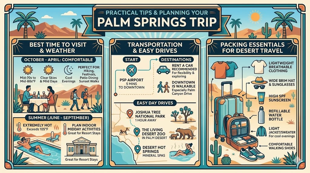 Best Tips for Visiting Palm Springs California 2026