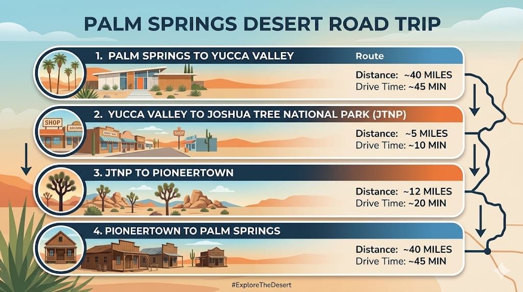 Palm Springs Desert Road Trip