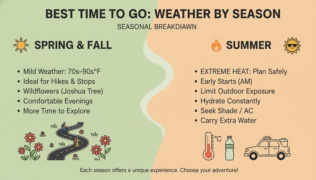 Best Time to Go (Weather by Season)