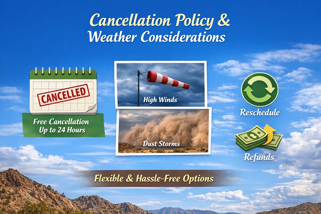 Cancellation Policy And Weather Considerations