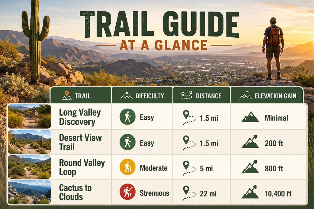 Palm Spring Trail Guide