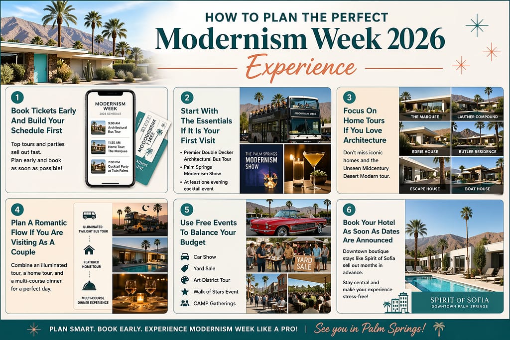 Palm Springs Modernism Week Ideas And Planning Guide