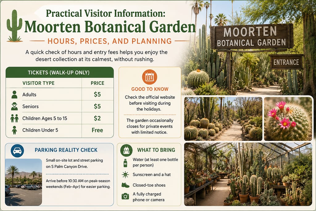 Moorten Botanical Garden Hours, Prices, and Planning