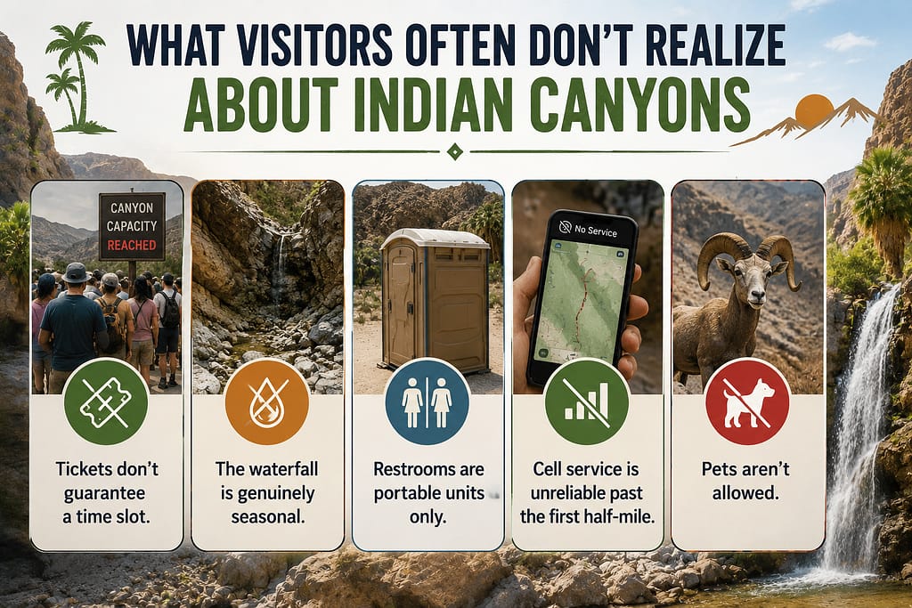 What Visitors Often Don't Realize About Indian Canyons