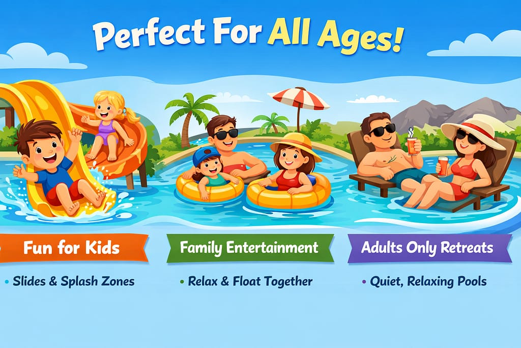 Palm Springs Family Resorts With Water Slides for All Ages