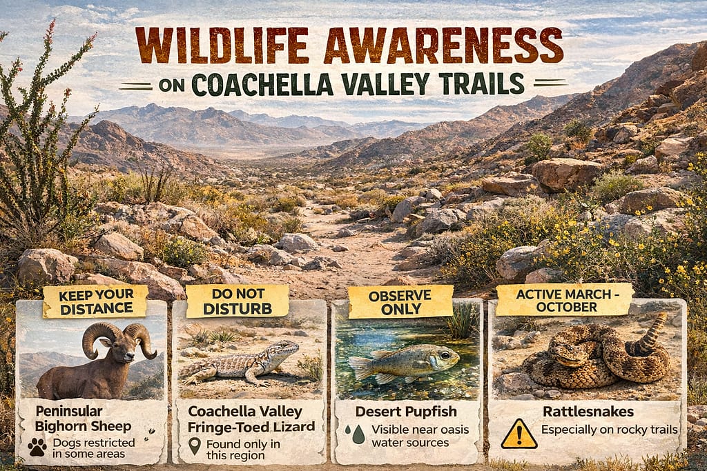 Wildlife Awareness On Coachella Valley Trails