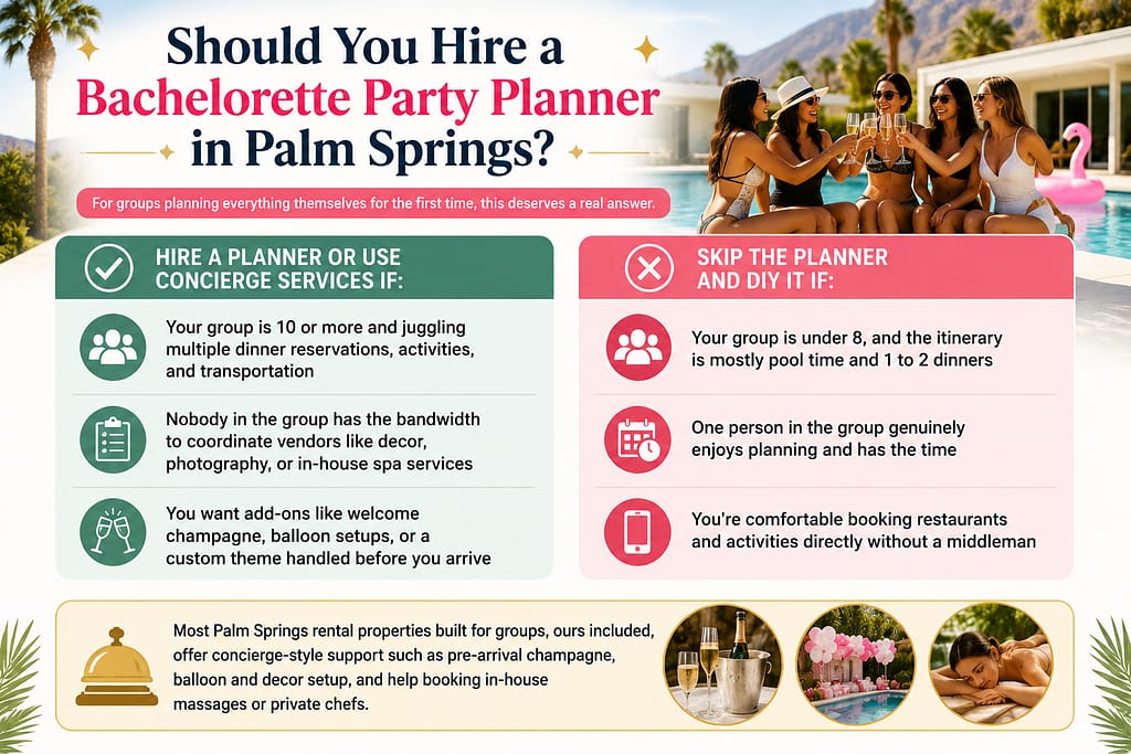 Should You Hire a Bachelorette Party Planner in Palm Springs?