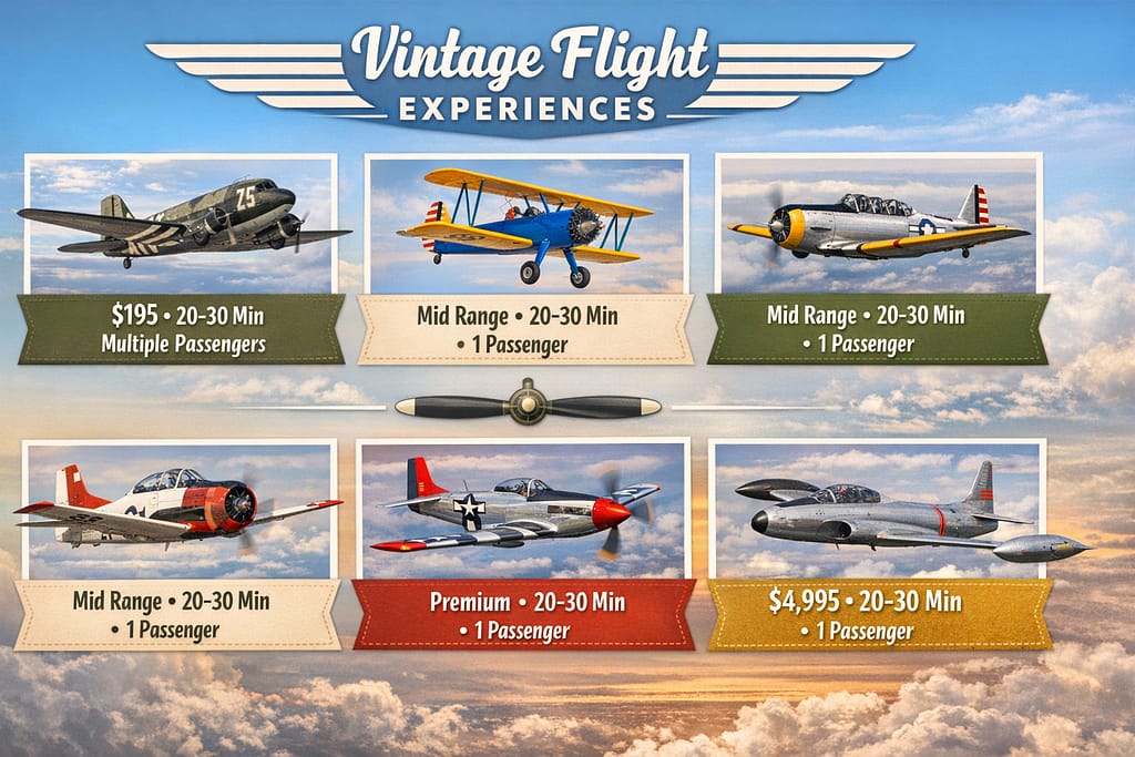 Vintage Flight Experience