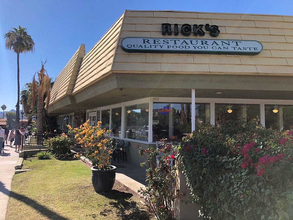 Rick’s Restaurant & Bakery – Traditional Palm Springs Breakfast Spot