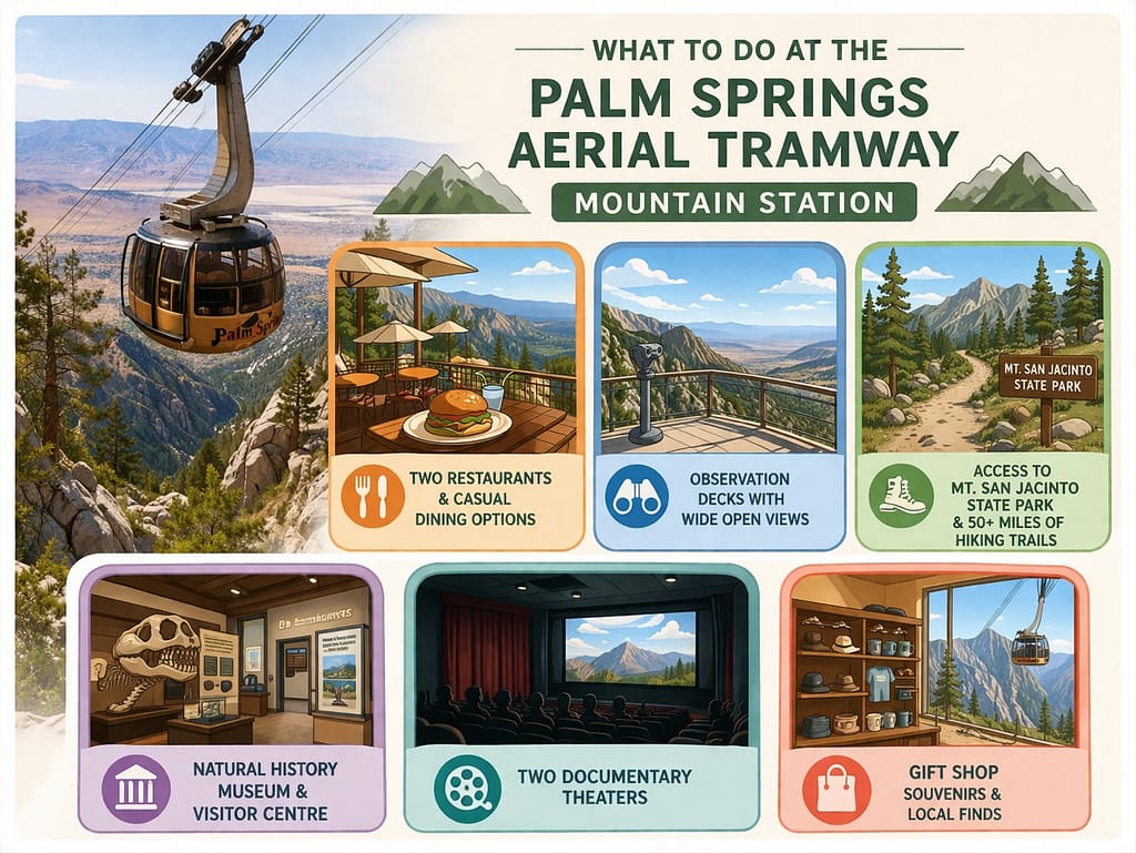 What To Do At The Palm Springs Aerial Tramway Mountain Station