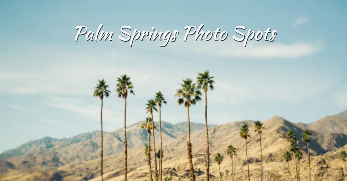 Palm Springs Photo Spots