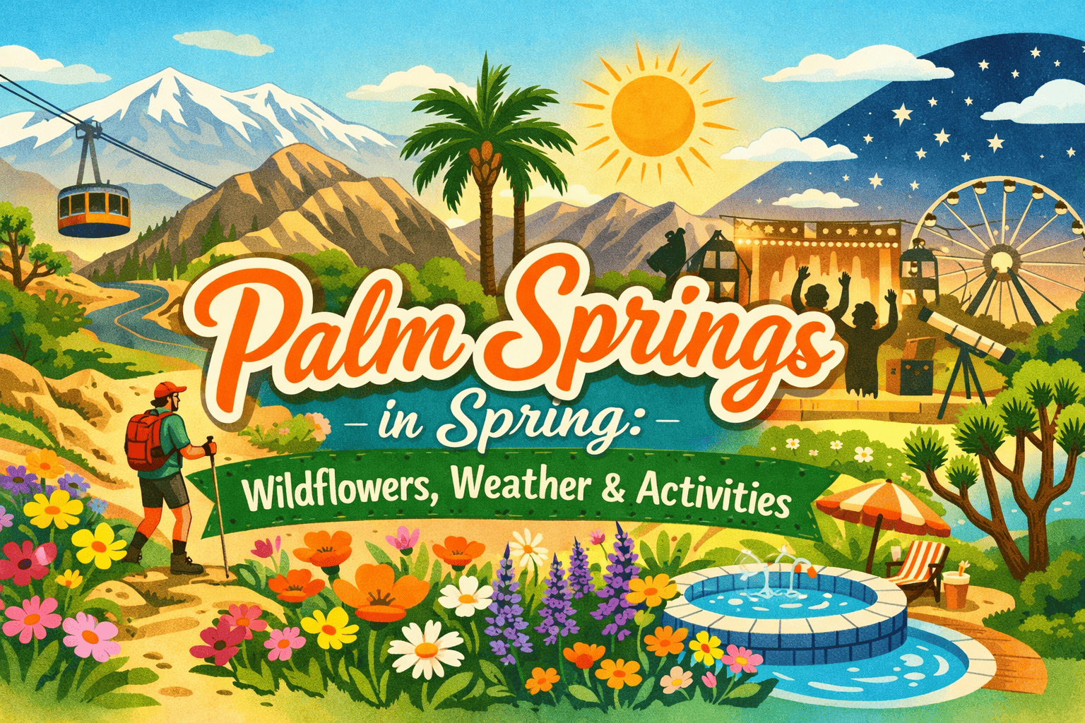 Palm Springs in Spring