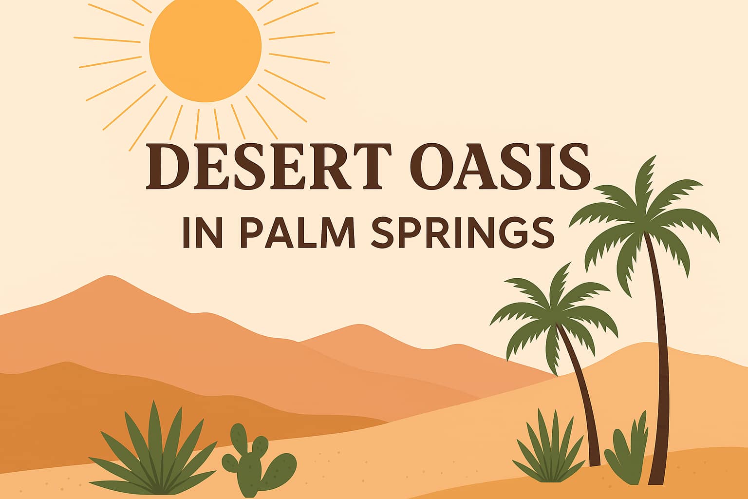 Desert Oasis in Palm Springs