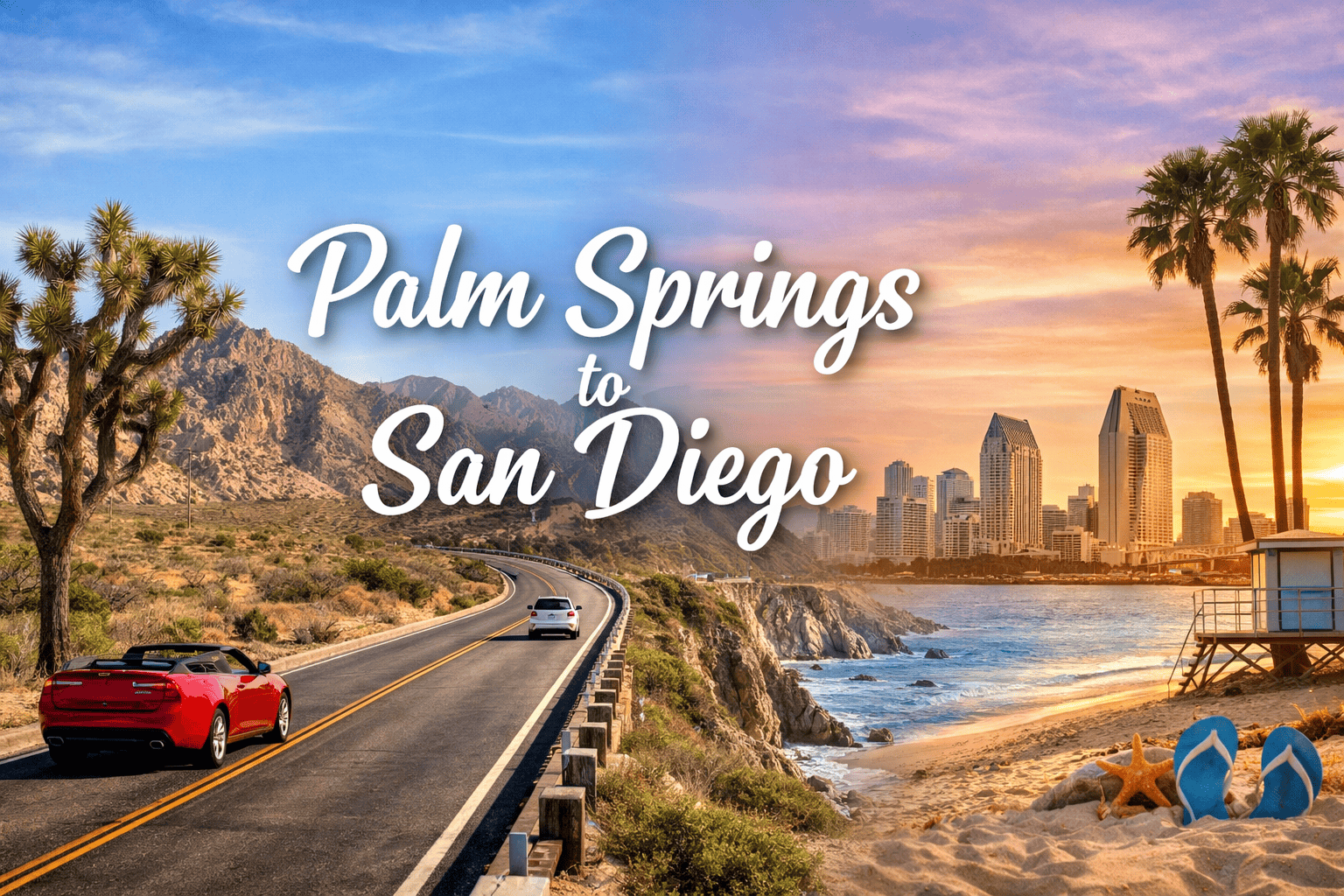 Palm Springs to San Diego Road Trip