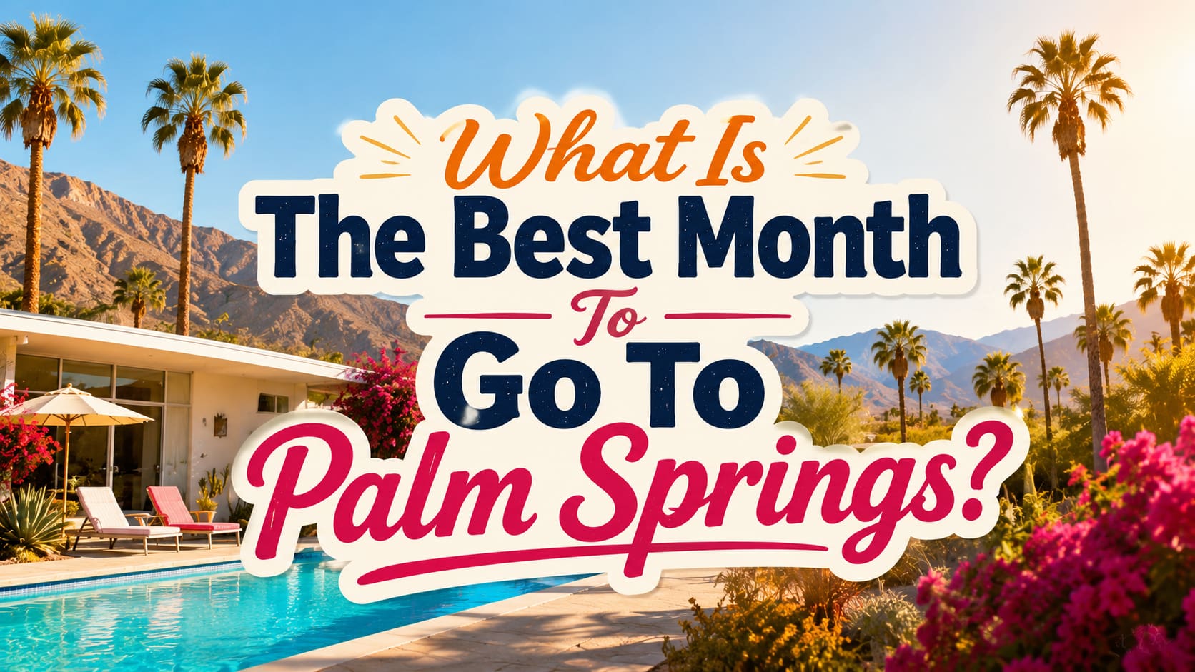 Best Month to Visit Palm Springs