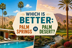 Palm Springs or Palm Desert
