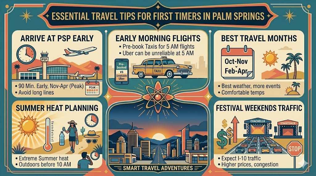 Essential Travel Tips and Tricks for First-Timers in Palm Springs