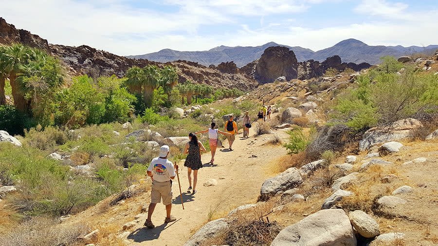 You're hiking