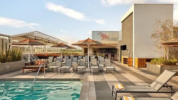 Drinks: High Bar (Kimpton Rowan Palm Springs Rooftop)