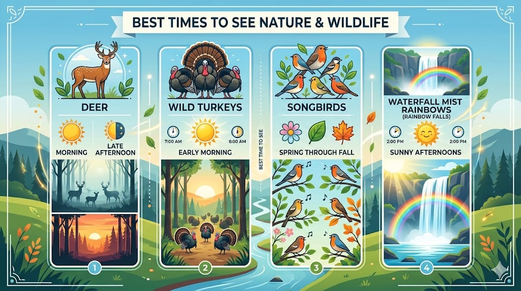 Best Time To Visit Roaring Fork Motor Nature Trail