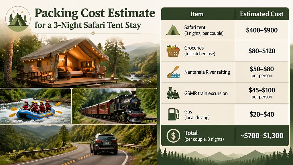Glamping in Safari Tents Near Me: Planning Your Bryson City Trip
