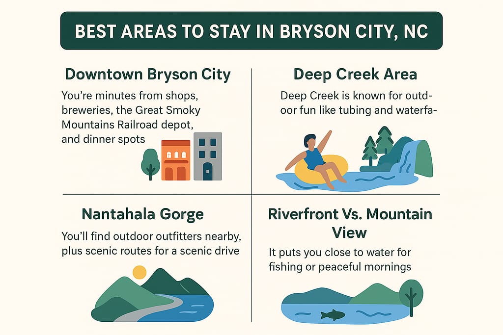 Best Areas To Stay In Bryson City, NC