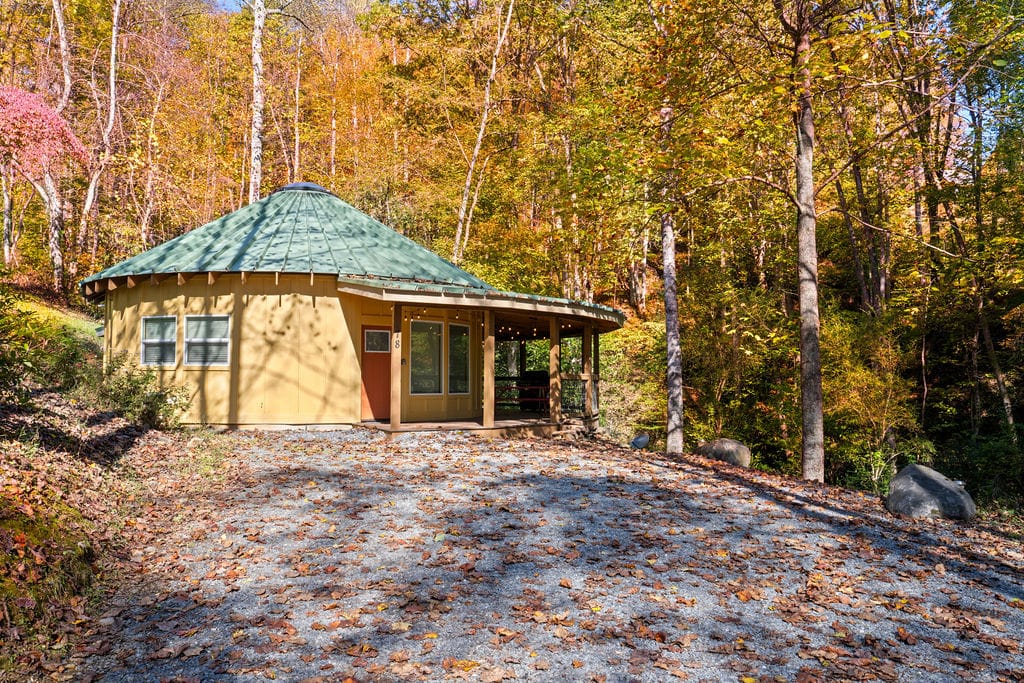 Yurt Hidden Falls Elk Hollow Fall