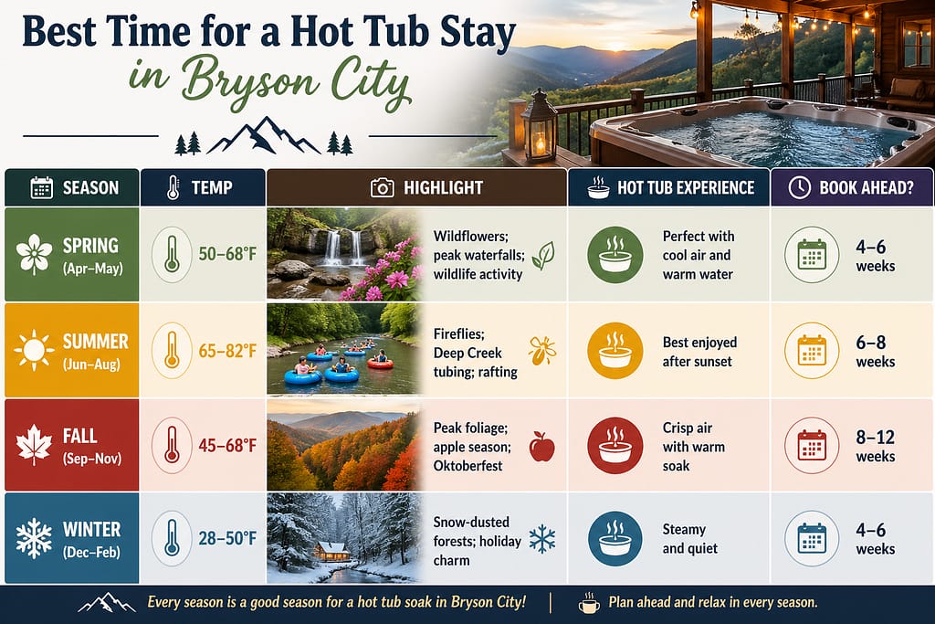 Couples Safari Tents Bryson City: Seasonal Planning Guide