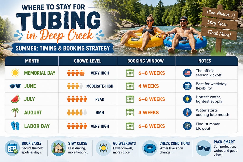 Where to Stay for Tubing in Deep Creek: 10 Best 2026 23 Where to Stay for Tubing in Deep Creek in Summer