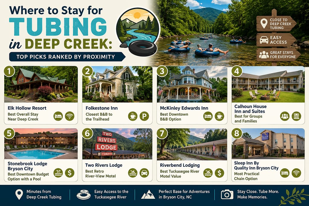 Where to Stay for Tubing in Deep Creek: 10 Best 2026 6 Where to Stay for Tubing in Deep Creek: 8 Top Picks