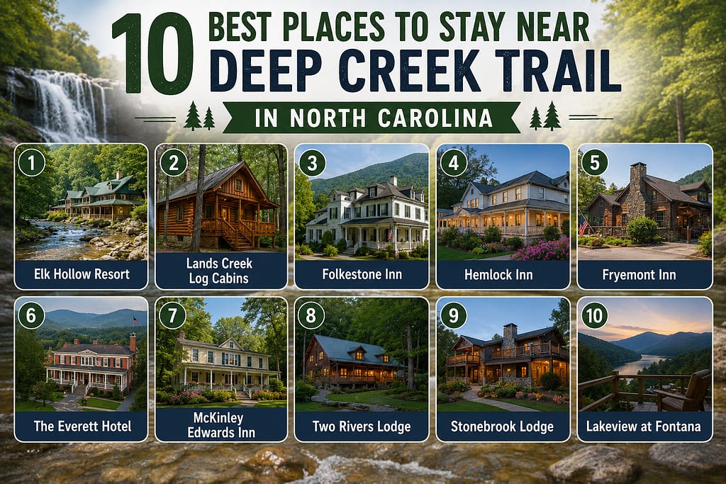 Best Places to Stay Near Deep Creek Trail: 10 Picks 2026 1 10 Best Places to Stay Near Deep Creek Trail in North Carolina