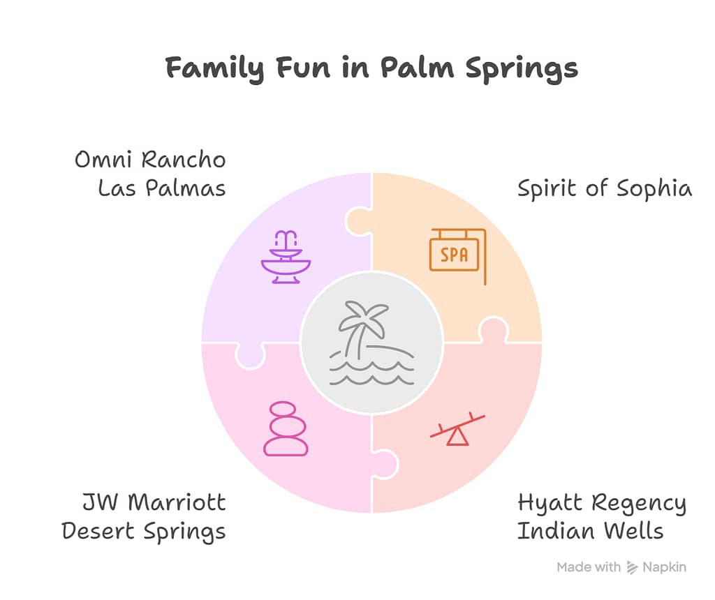 Palm Springs California Family Resorts
