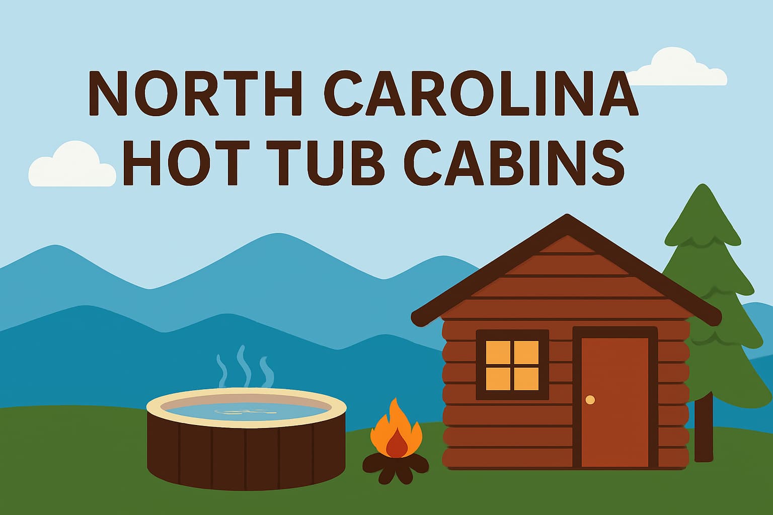 North Carolina Hot Tub Cabins