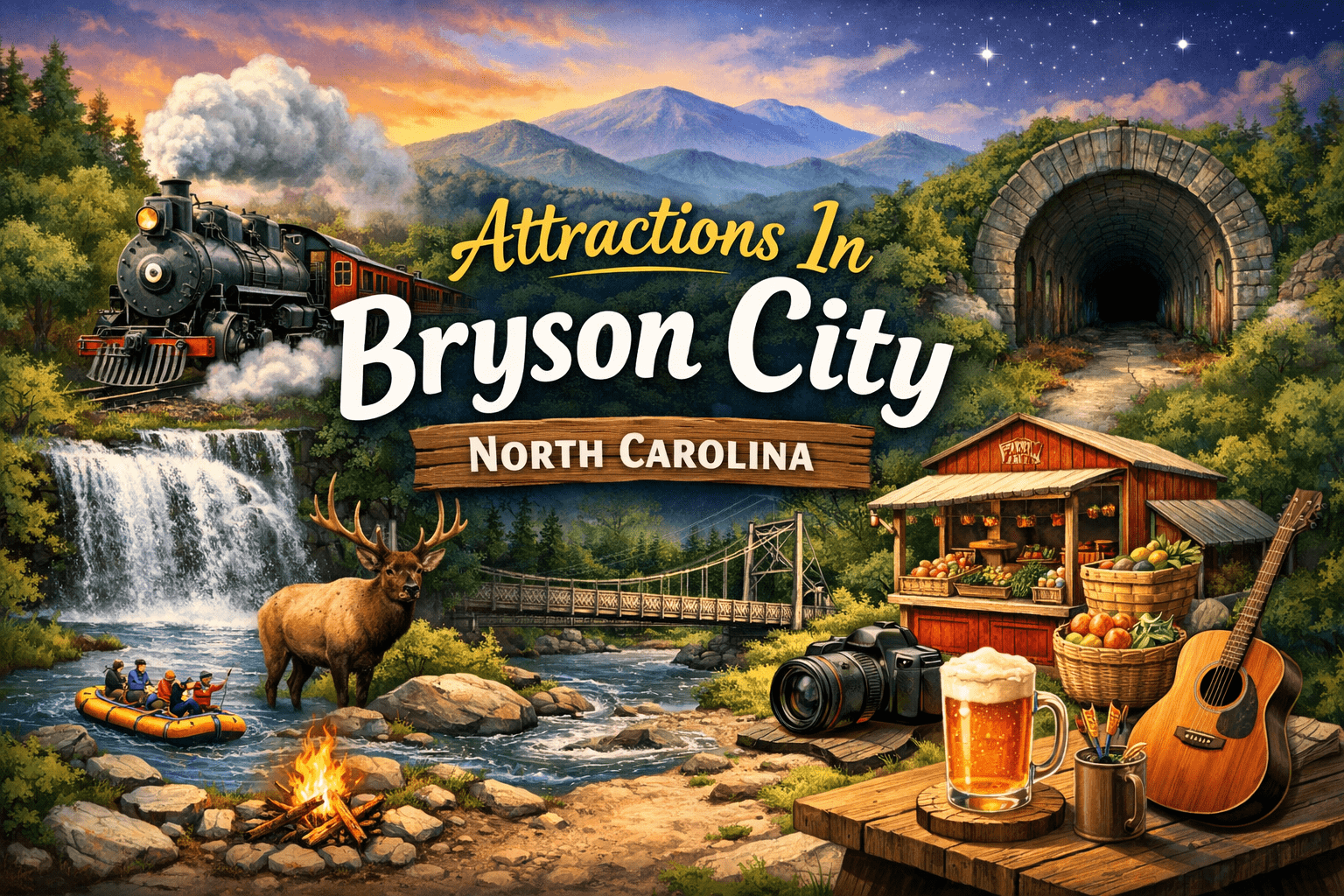 Attractions in Bryson City North Carolina