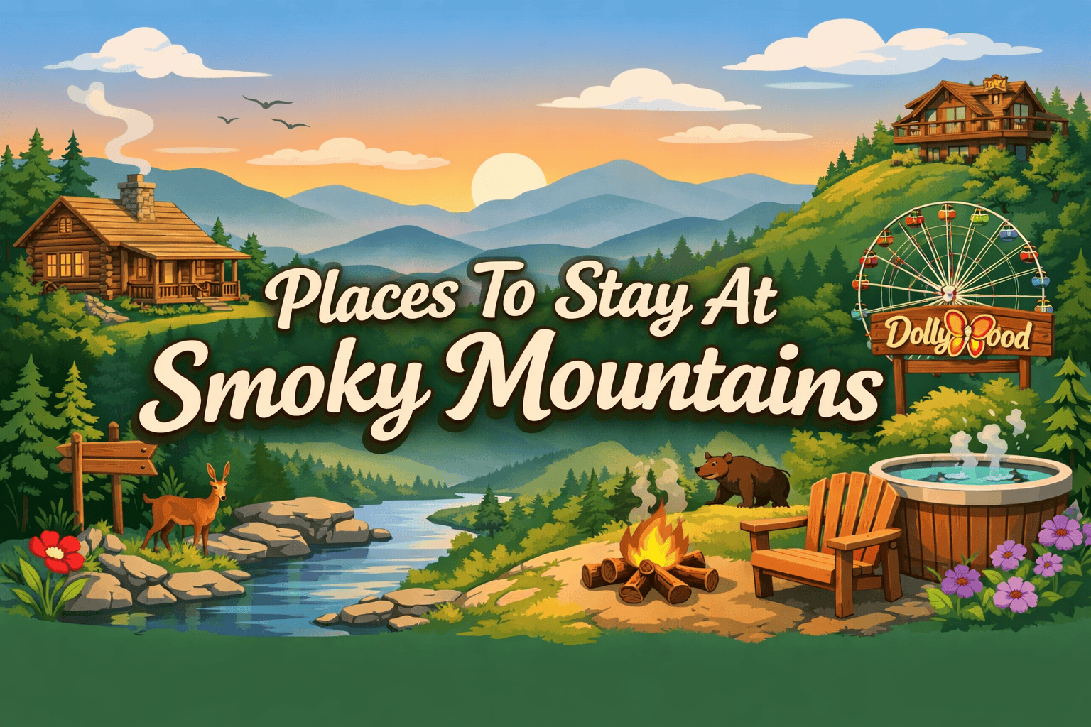 Best Places to Stay at Smoky Mountains