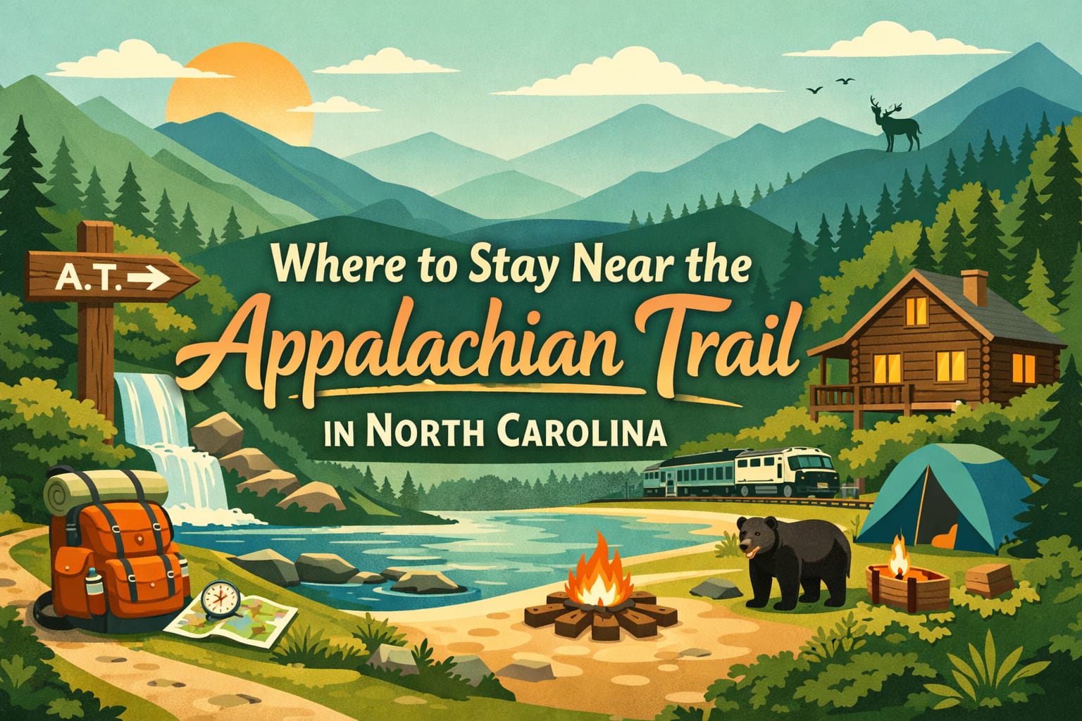 Where to Stay Near the Appalachian Trail in North Carolina