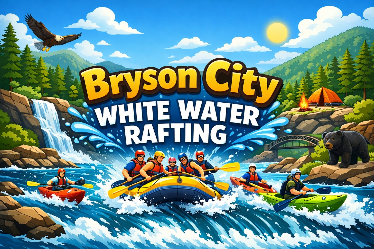 Bryson City White Water Rafting