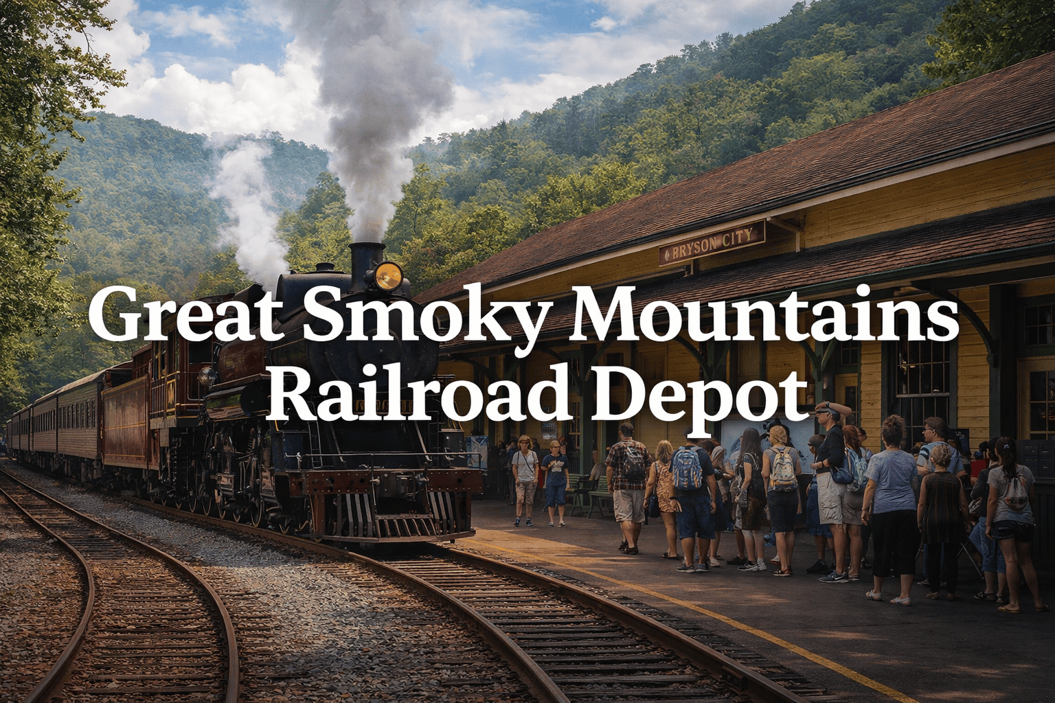 Great Smoky Mountains Railroad Depot