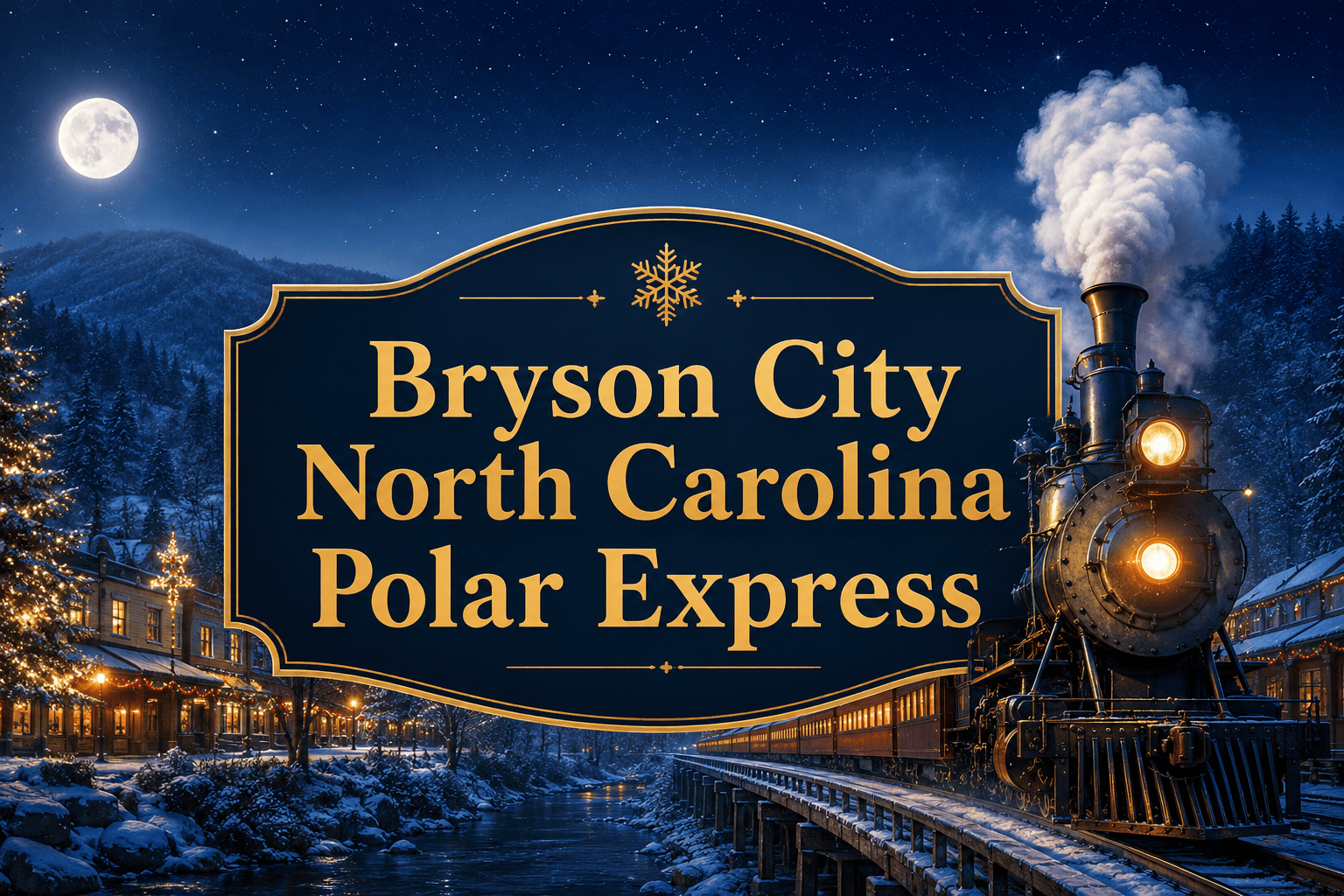 Bryson City North Carolina Polar Express