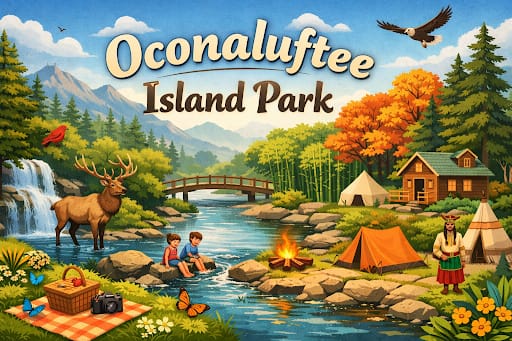 Oconaluftee Island Park