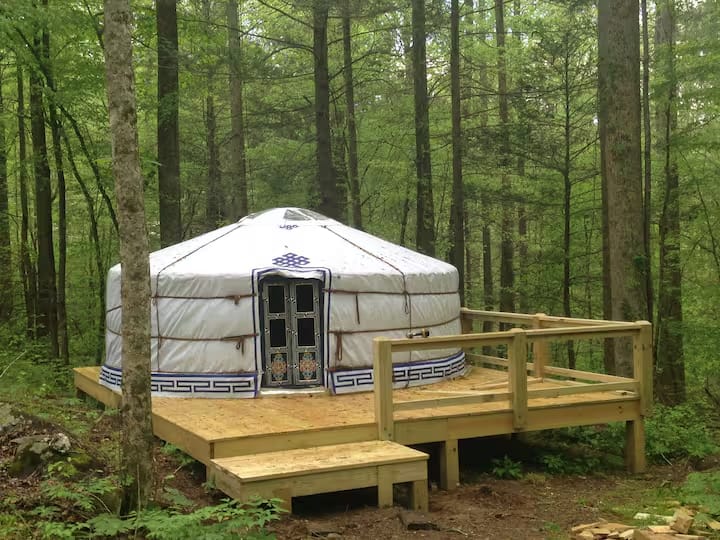 Authentic Mongolian Yurts Heart Center NC Mountainsclass=