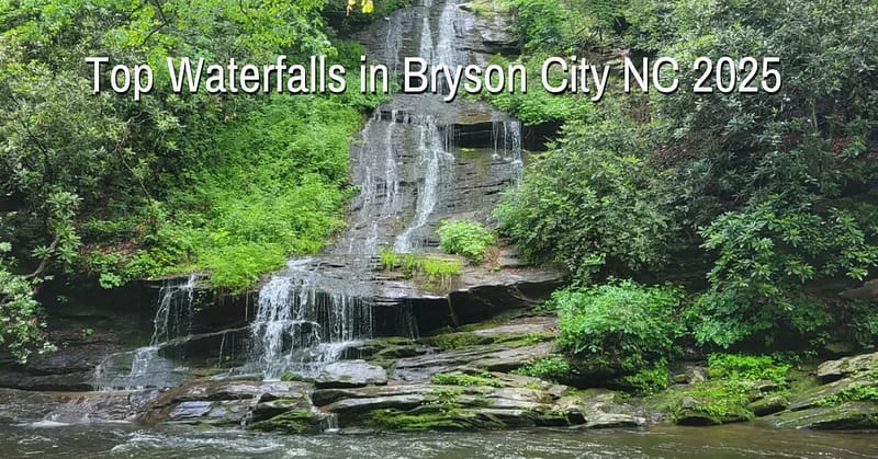 Waterfalls in Bryson City NC