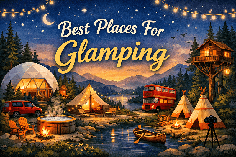 Best Places for Glamping in NC: 10 Epic Stays (2026) 10 Best Places for Glamping in NC