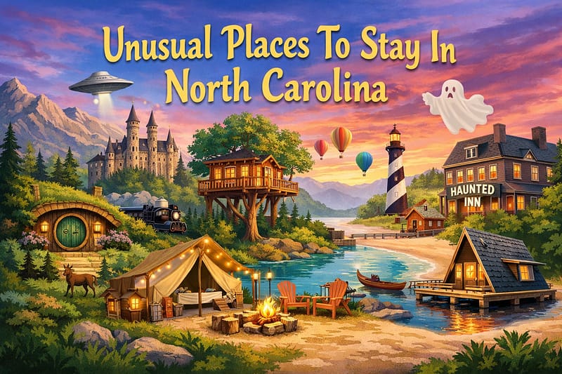 Unusual Places to Stay in North Carolina: Epic 2026 Guide 1 Unusual Places to Stay in North Carolina