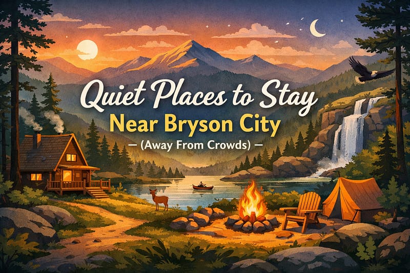 Quiet Places to Stay Near Bryson City